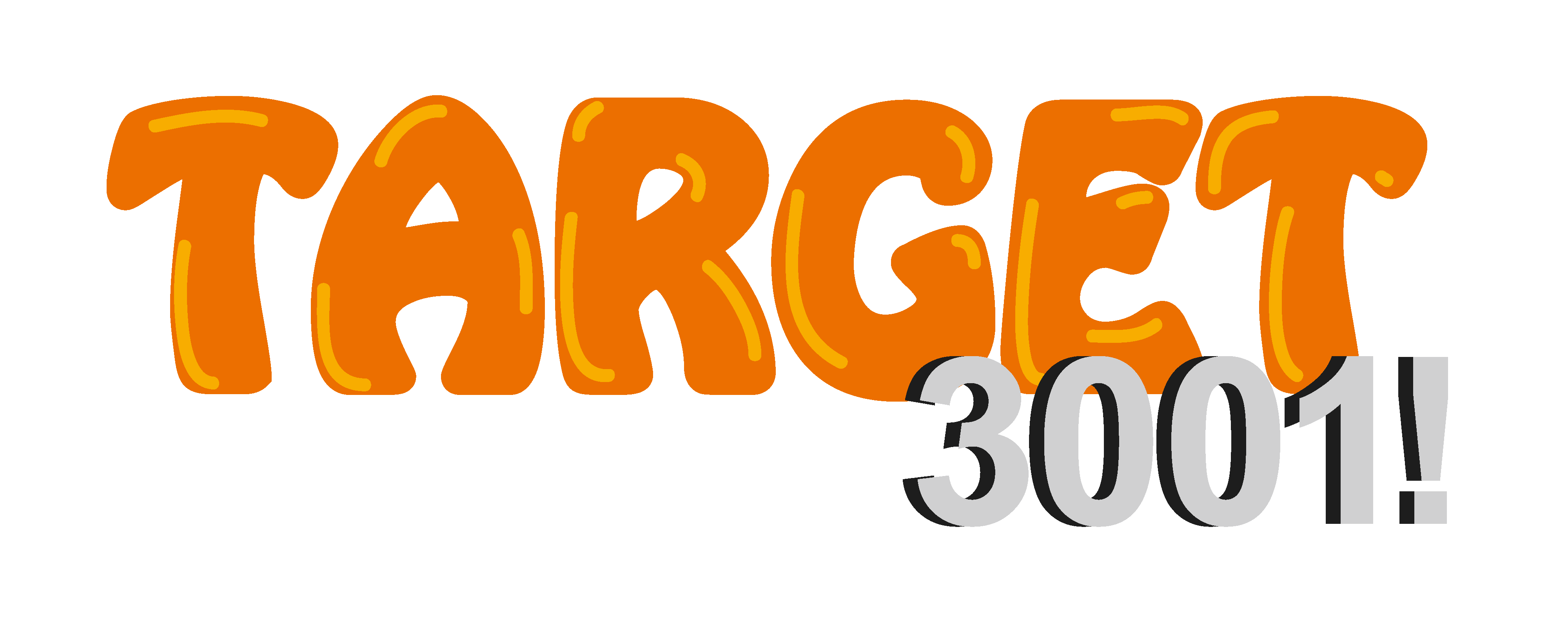 TARGET 3001! Logo